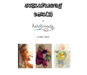 Schlafanzug Emil(y) - Freebook von heidimade